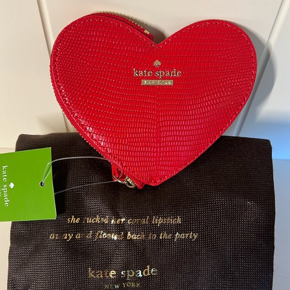 Kate Spade Heart Coin Purse - Picture 2 of 4